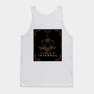 Istanbul City Monogram Tank Top